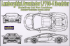 Hobby Design HD02-0295 Lamborghini Aventador LP700-4 Roadster Detail Set for Aoshima 1/24